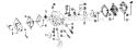 Page A Diagram and Parts List for 2215  Weed Eater Trimmer